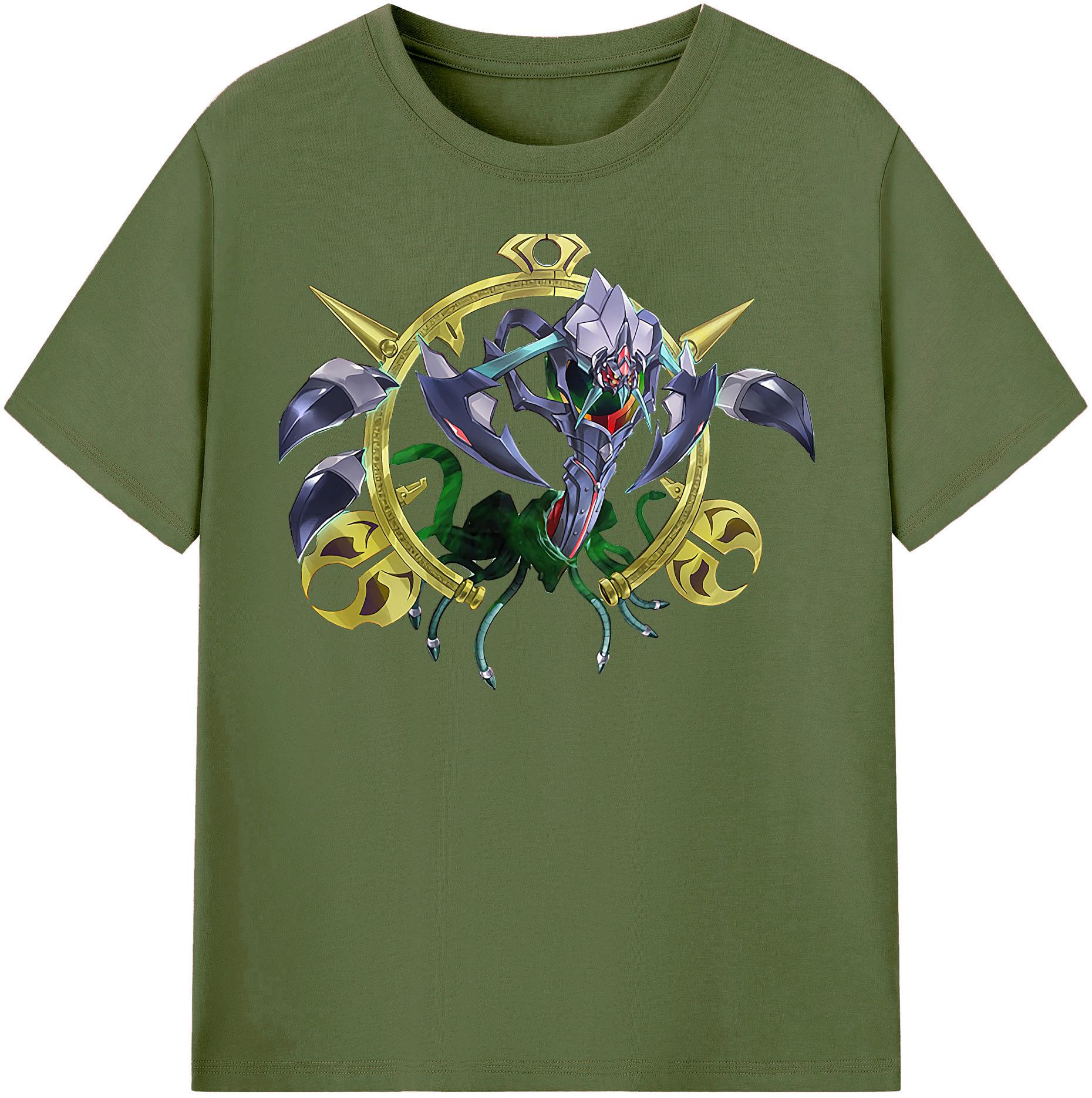 （画像用） 遊☆戯☆王 Yu-Gi-Oh! 綿100％半袖Tシャツ（フロントプリント）